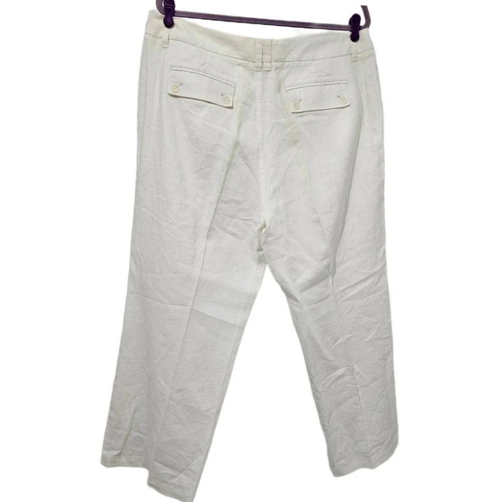 Liz Claiborne Sloan Linen Pants - Picture 5 of 7